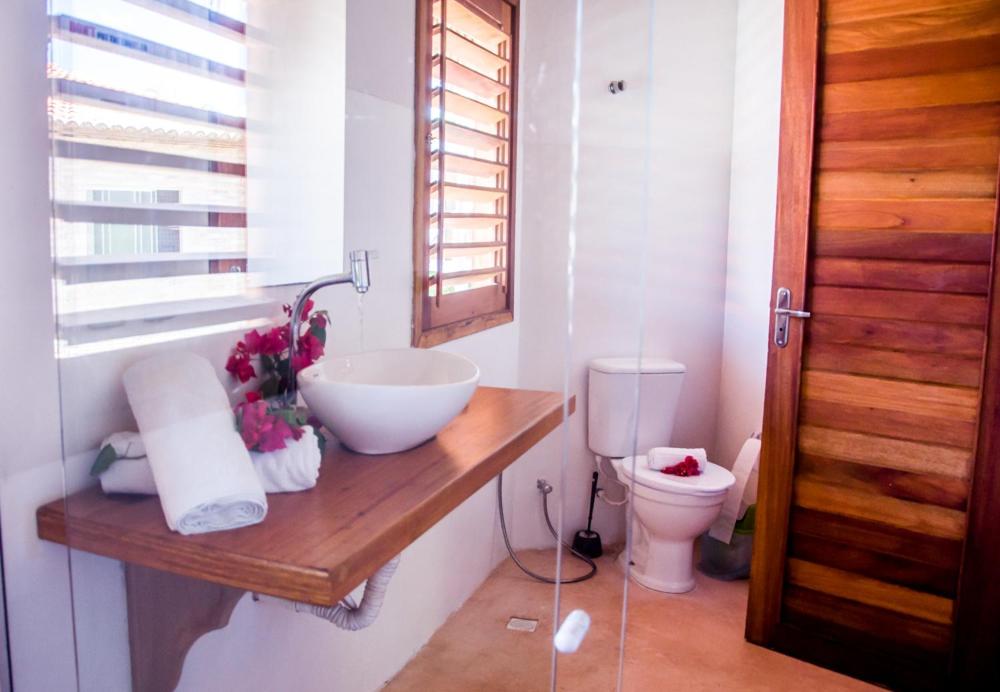 Um banheiro em Residence Bons Ventos Jeri