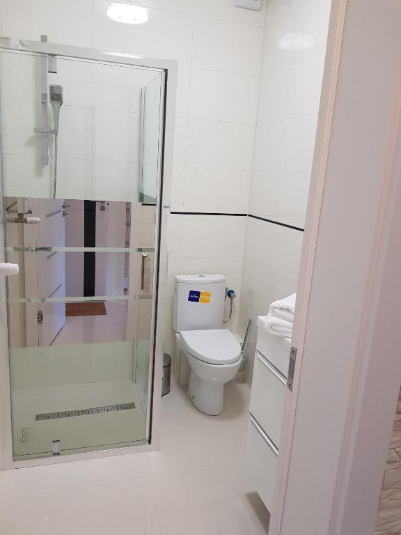 Koupelna v ubytování Apartamenty Dom Saski 10 minut od Centrum Warszawy