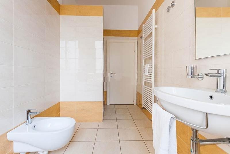 Koupelna v ubytování Hotel Jolie