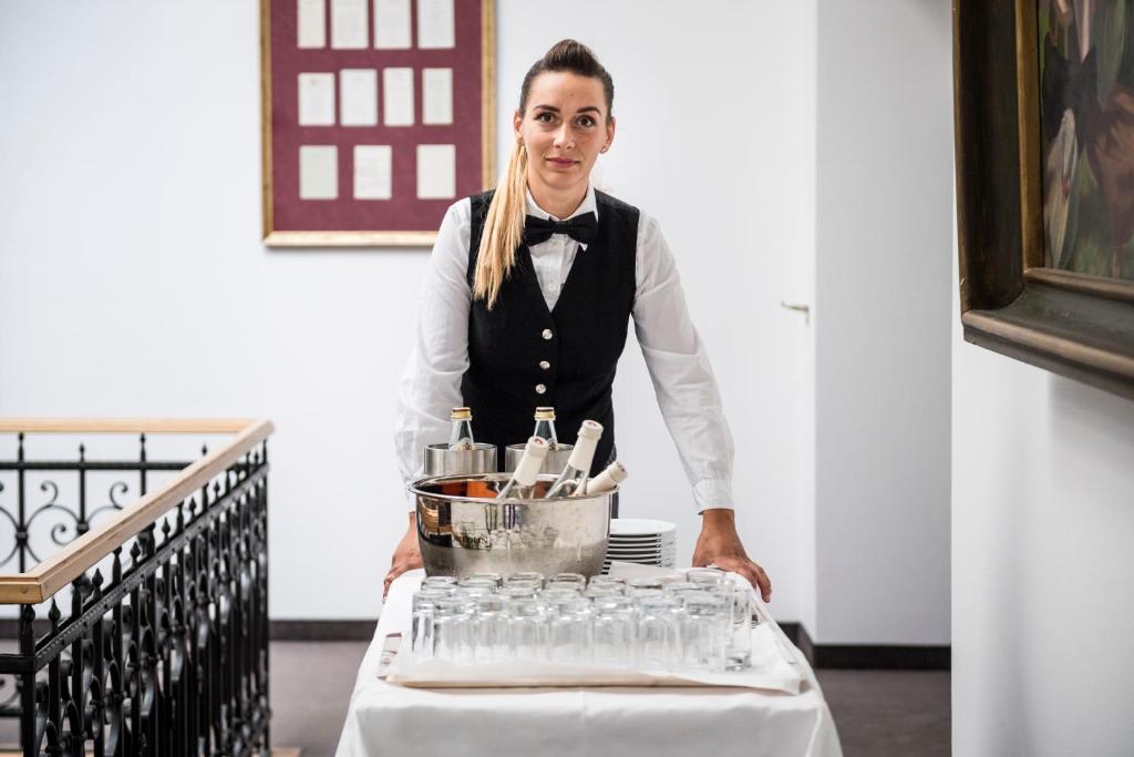 Členové personálu v ubytování Boutique & Gourmet Hotel Orso Grigio