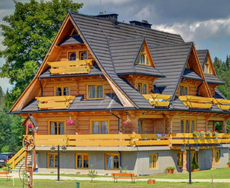 Budova, v ktorej sa ubytovanie bed & breakfast nachádza