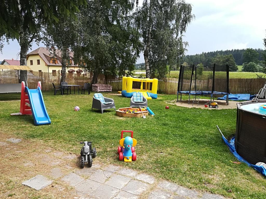 Herní místnost nebo prostor pro děti v ubytování Penzion Tomy Pihlov