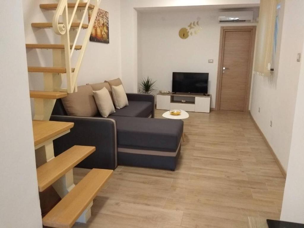 Posezení v ubytování Apartman Laura