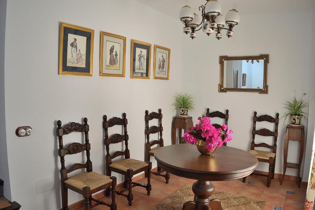 A seating area at Casa Azul