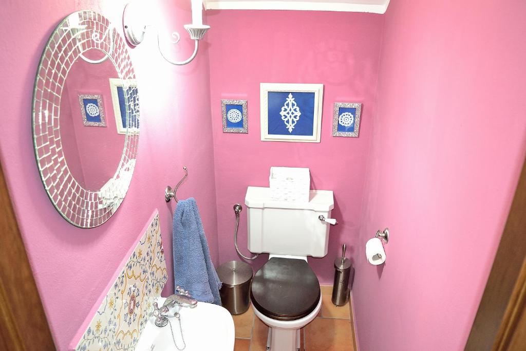 A bathroom at Casa Azul