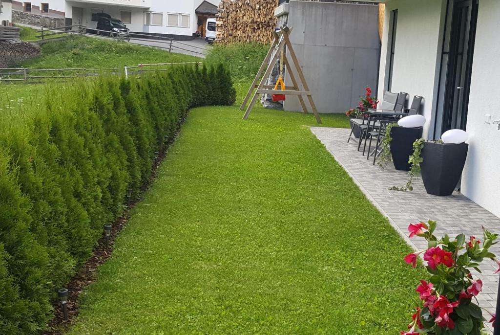 Zahrada ubytování Apart Thurner