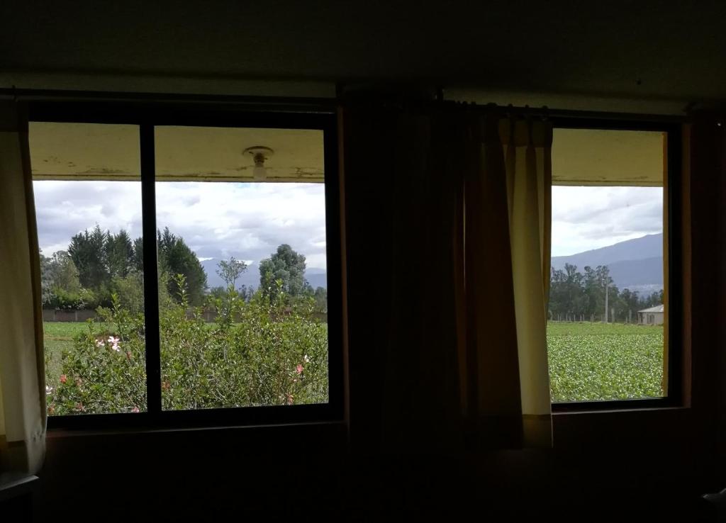 Nespecifikovaný výhled na hory nebo výhled na hory při pohledu z bed and breakfast