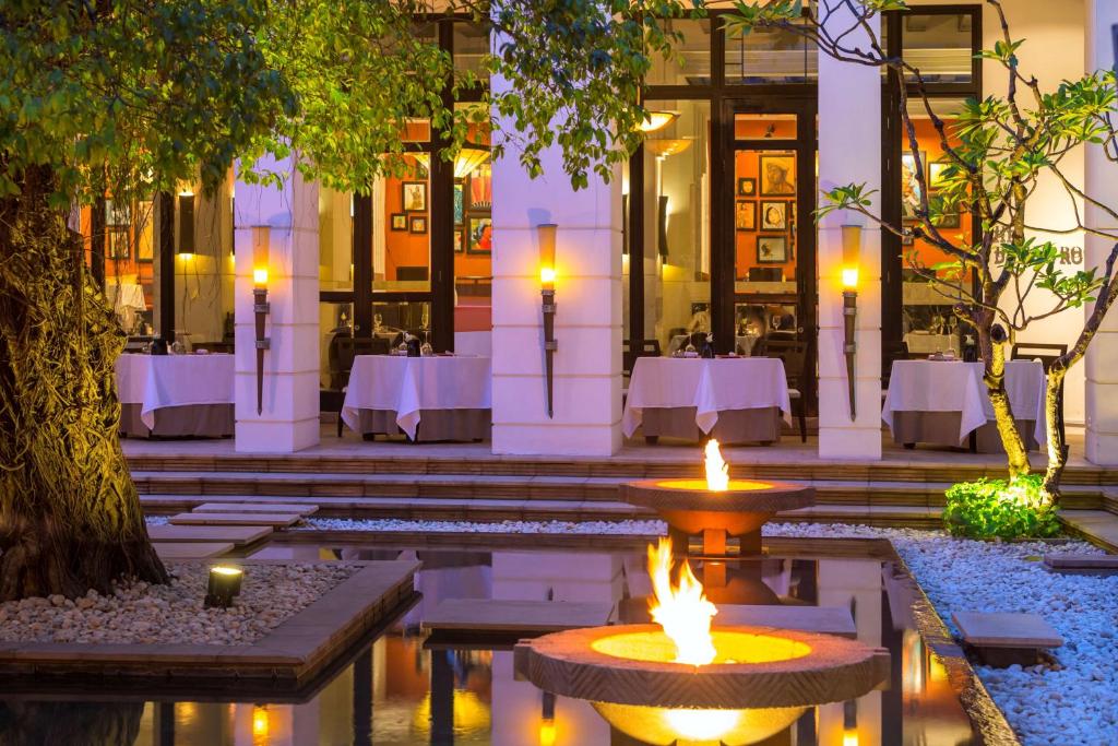 Zahrada ubytování Park Hyatt Siem Reap