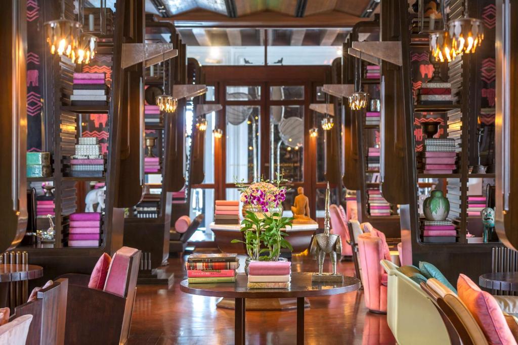 Posezení v ubytování Park Hyatt Siem Reap
