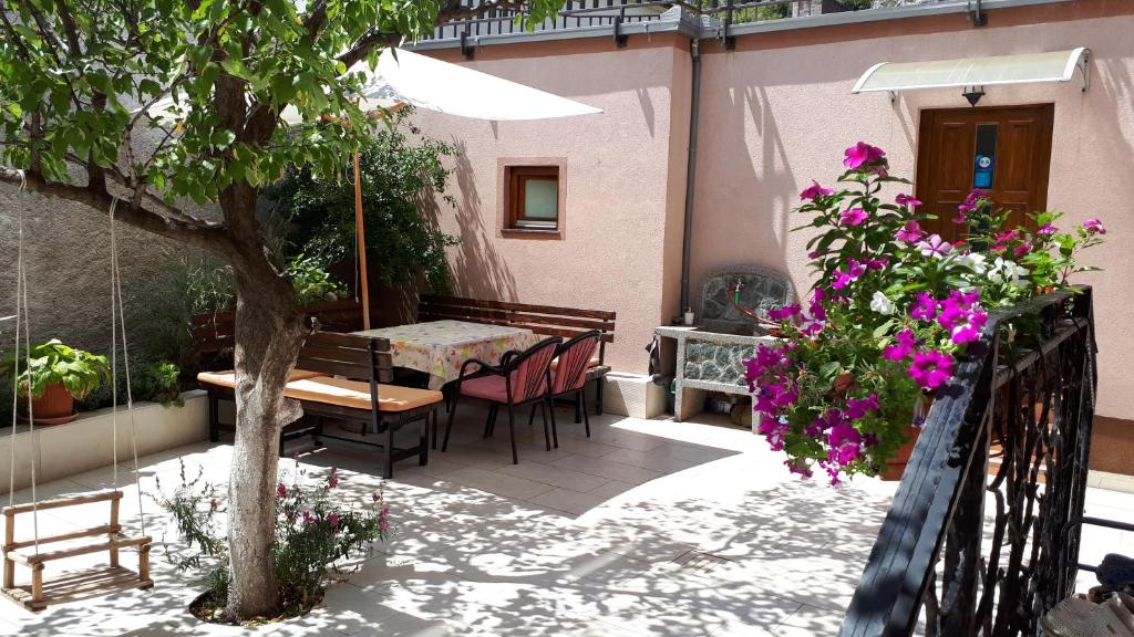 Zahrada ubytování Hostel Bojo