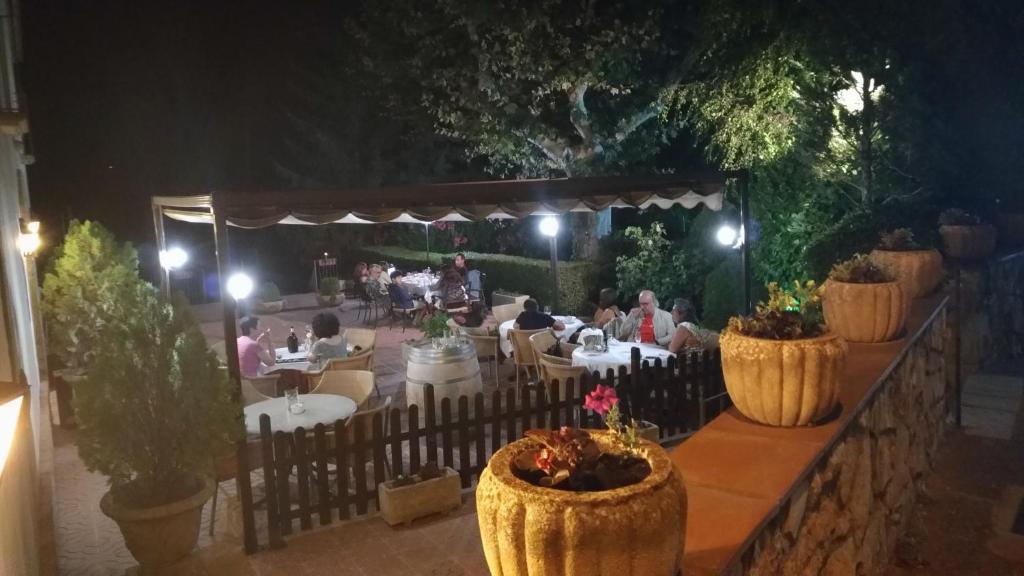 Restaurace v ubytování Masia Del Cadet