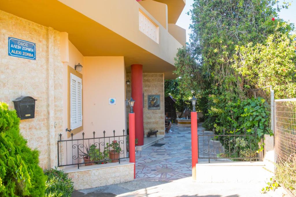 Budova, kde se apartmán nachází