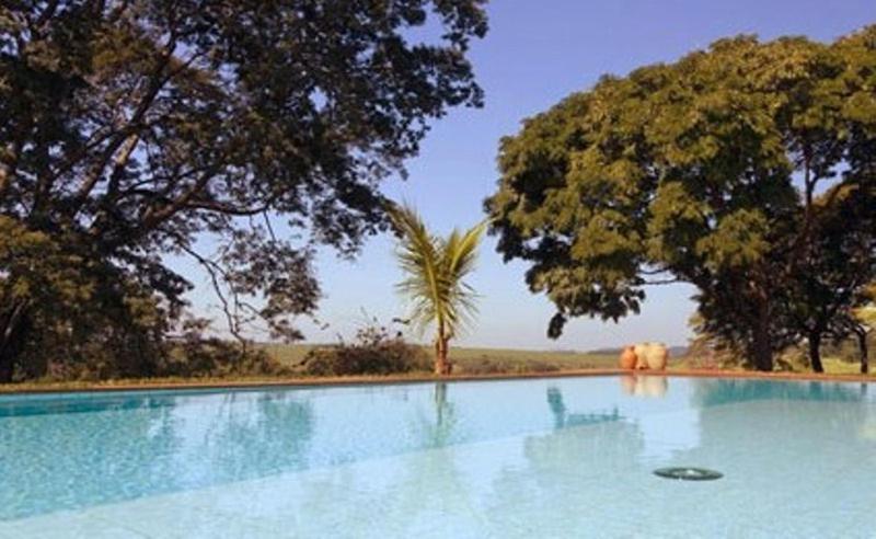 Swimming pool sa o malapit sa Fazenda Santa Teresa Hotel