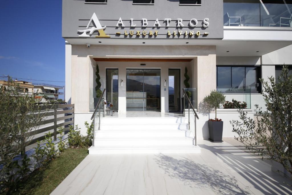 Exteriér nebo vchod ubytování Albatros Suites