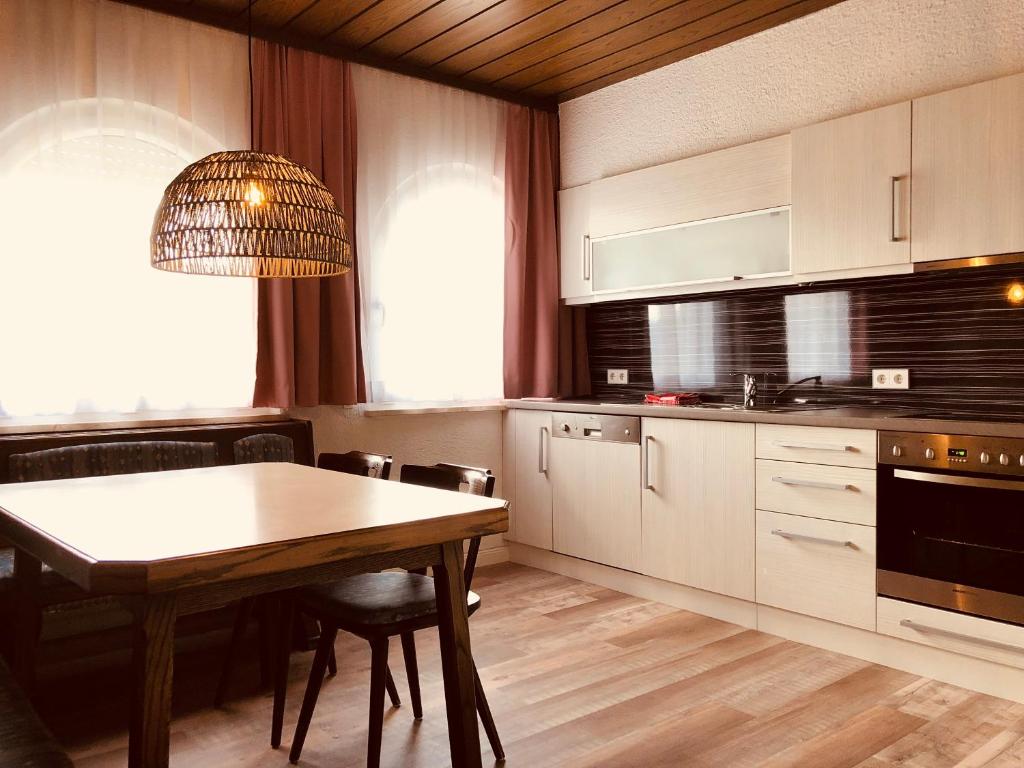 Kuchyň nebo kuchyňský kout v ubytování Rafael Kaiser Residence Privée - Spielberg Obdach