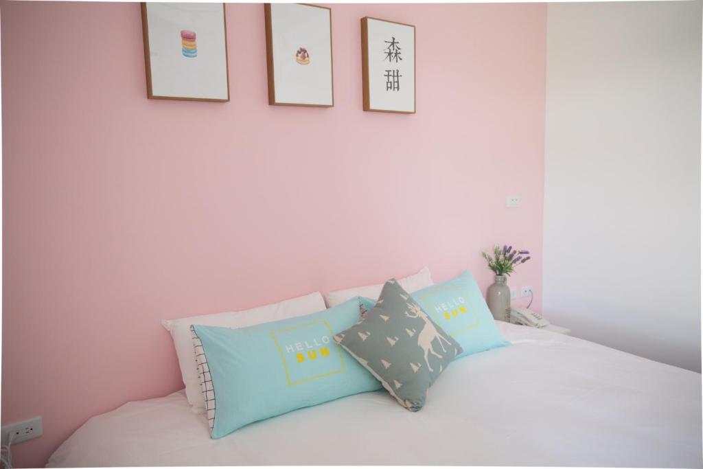 Postel nebo postele na pokoji v ubytování Foresweet B&B