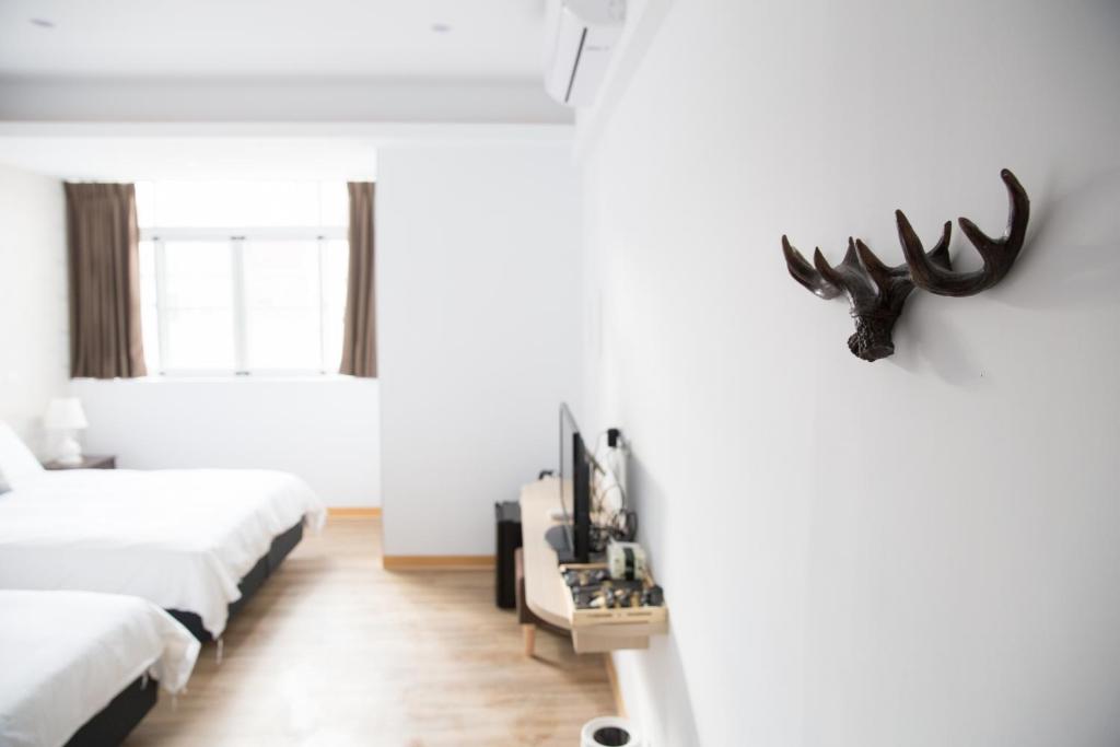 Postel nebo postele na pokoji v ubytování Foresweet B&B