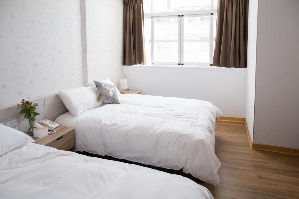 Postel nebo postele na pokoji v ubytování Foresweet B&B