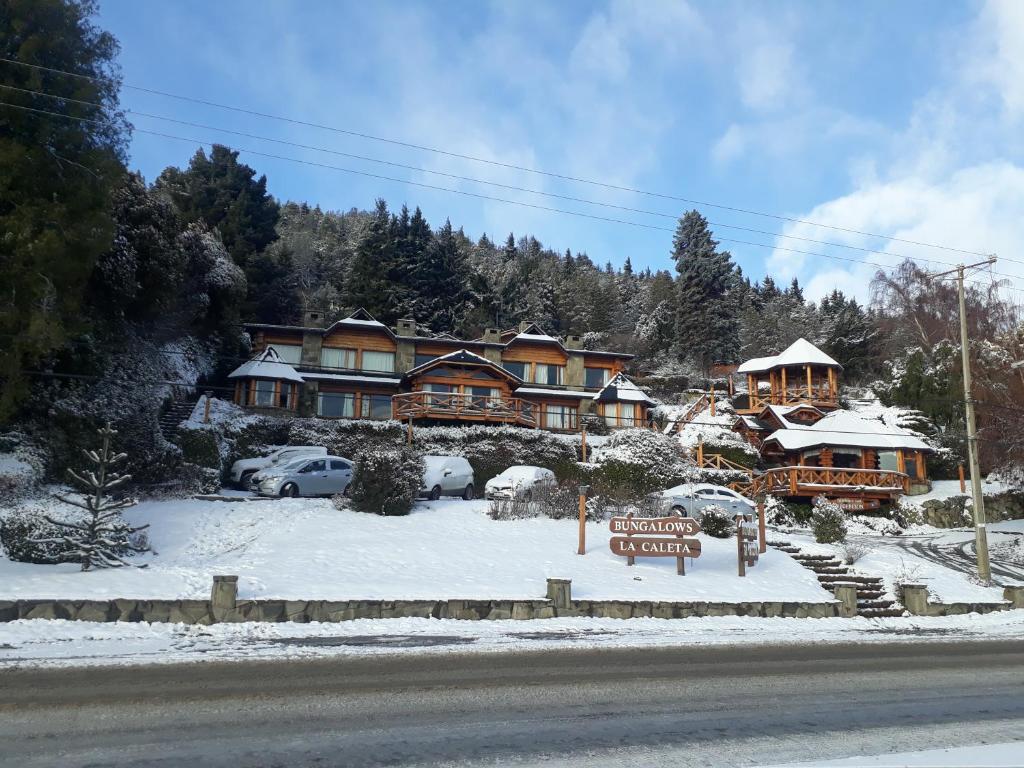 La Caleta Bungalows v zimě