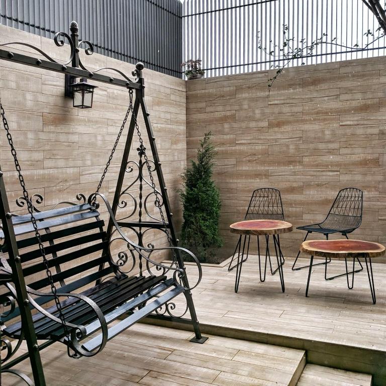 Patio nebo venkovní prostory v ubytování Homestay Villa Full House