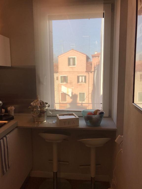 Kuchyňa alebo kuchynka v ubytovaní Venezia Luxury Biennale Design