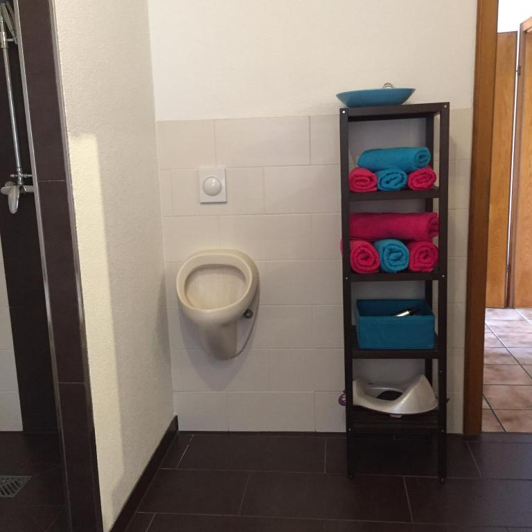 Koupelna v ubytování Ferienwohnung Petra