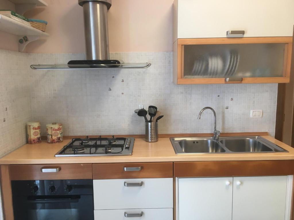 Kuchyň nebo kuchyňský kout v ubytování Casa Di Lo