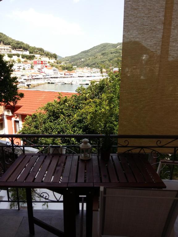 Balkón nebo terasa v ubytování Sea Colours Parga