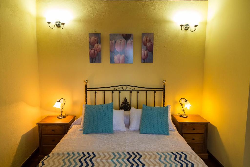 Krevet ili kreveti u jedinici u okviru objekta Country house Santa Lucia