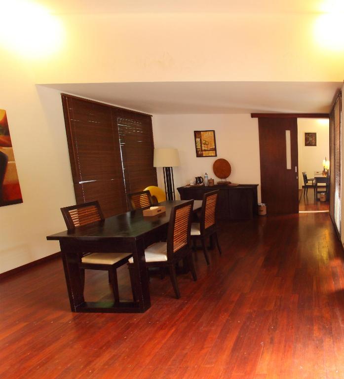 Un lugar para sentarse en Kebun Villas & Resort