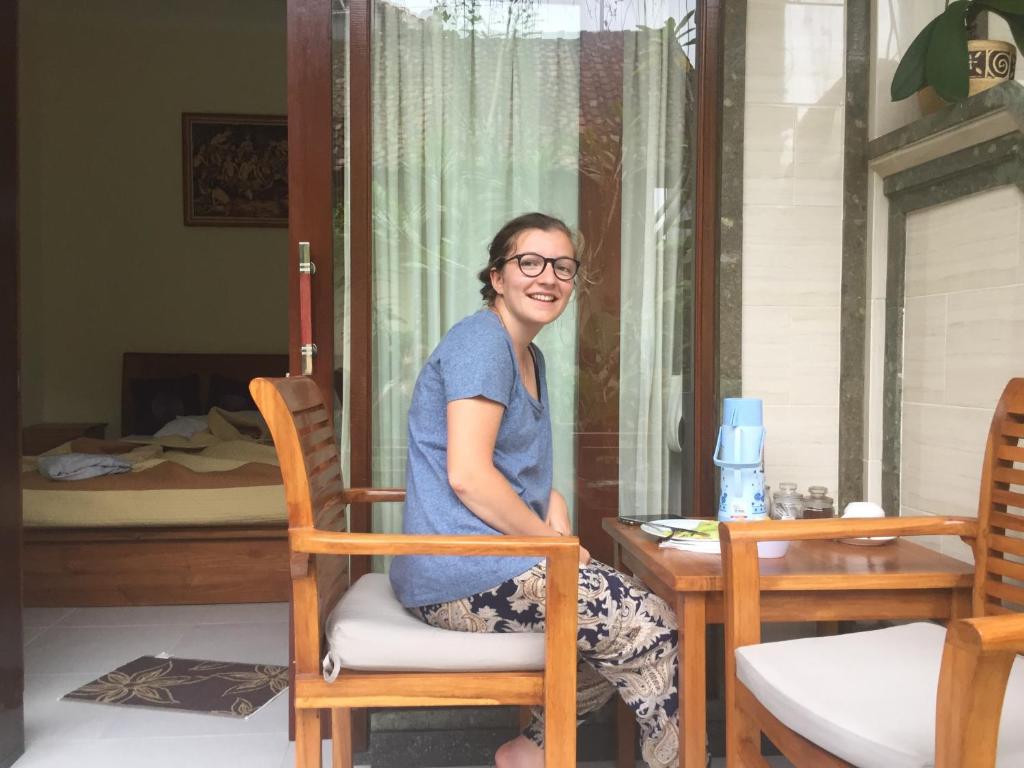 Posezení v ubytování Blima Bali