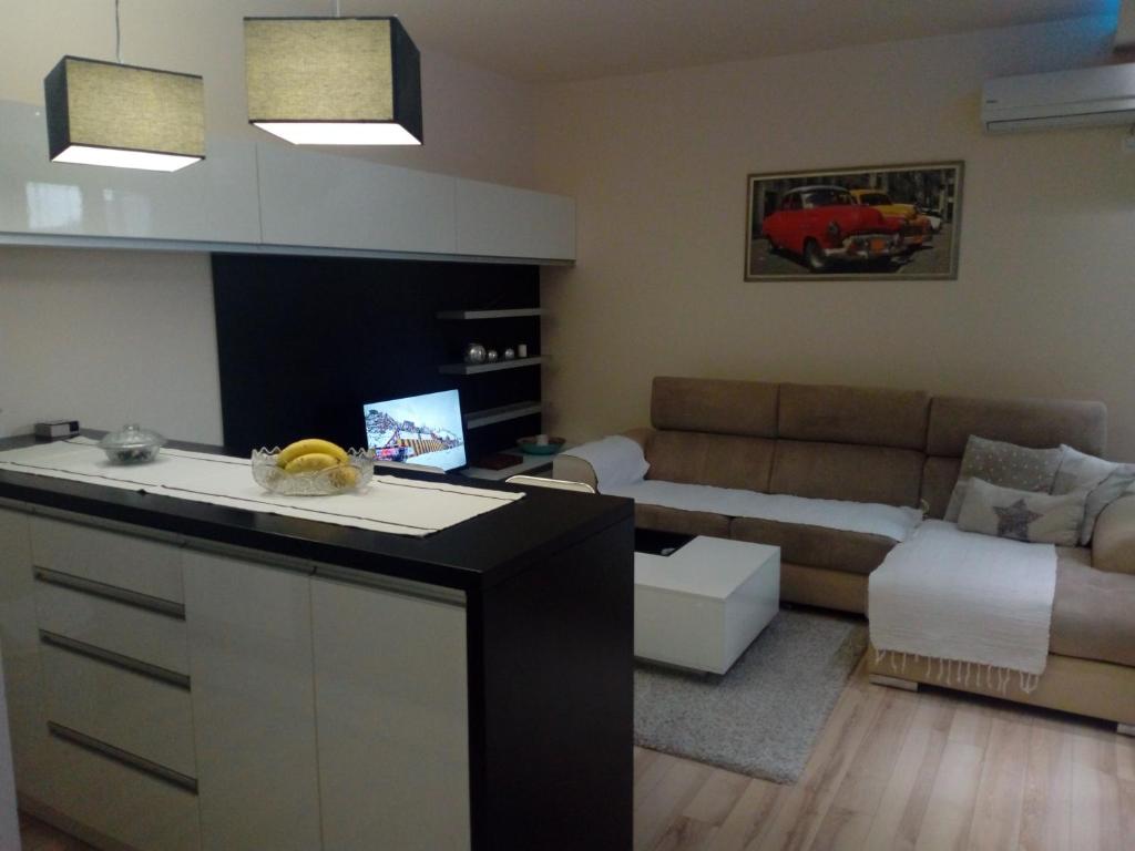 Posezení v ubytování Apartman ZVEZDA