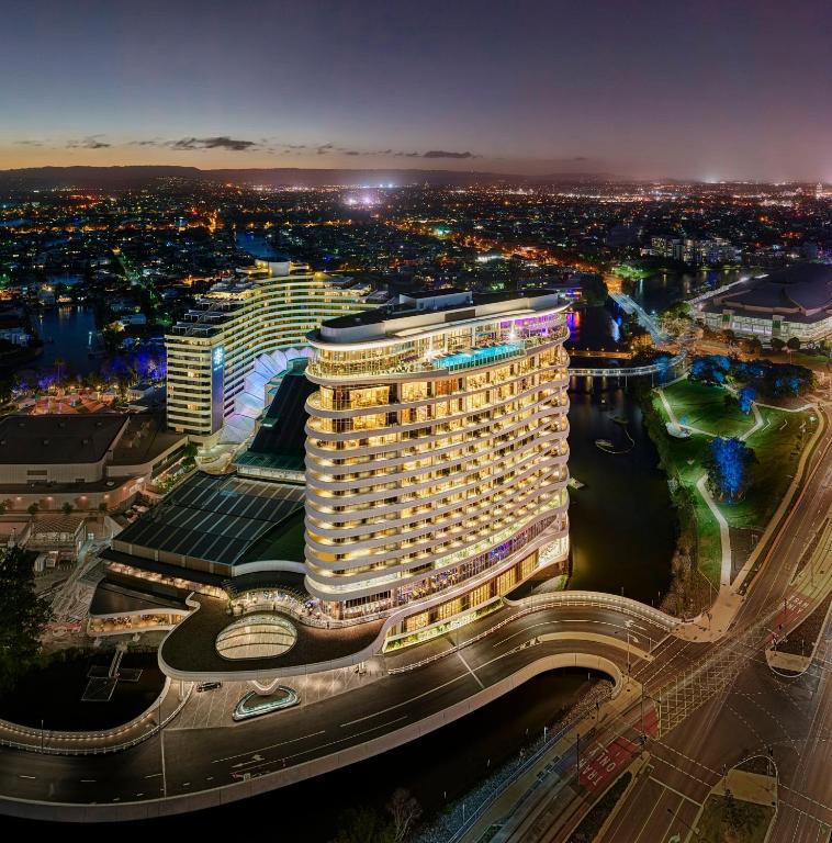 Nespecifikovaný výhled na destinaci Gold Coast nebo výhled na město při pohledu z hotelu
