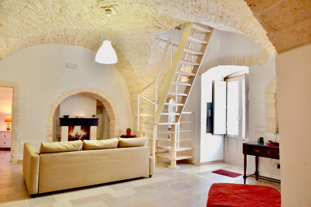 Część wypoczynkowa w obiekcie Trulli Fenice Alberobello