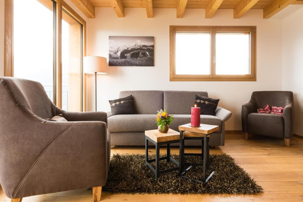 Posezení v ubytování Berghotel Chäserstatt