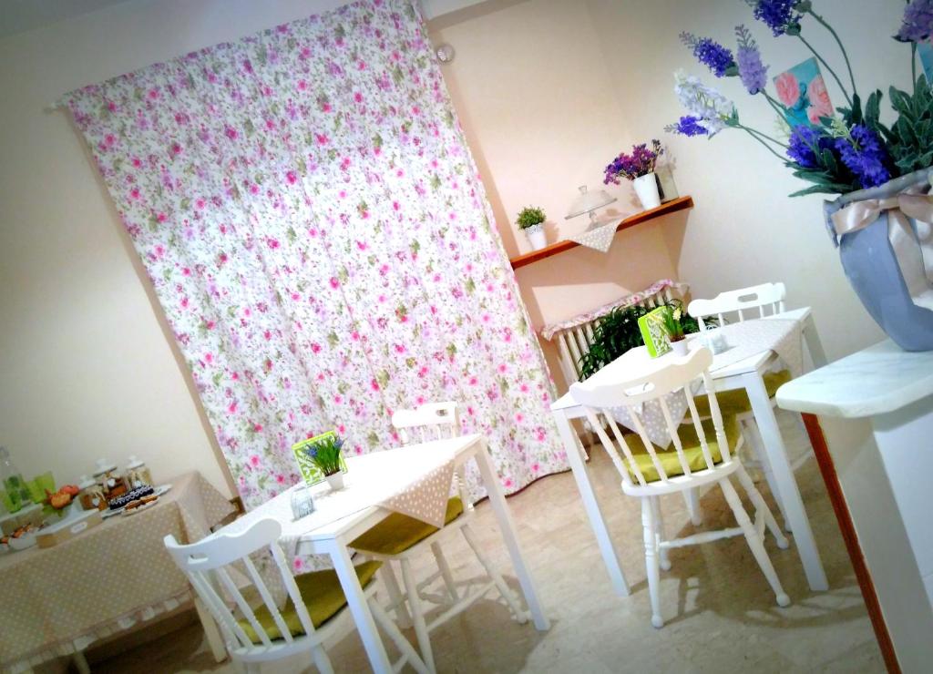 Posezení v ubytování B&B L'angolo fiorito