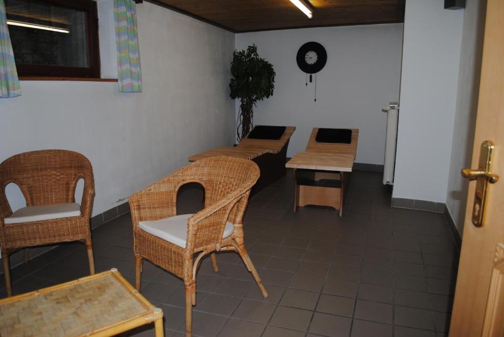 Posezení v ubytování Pension Lachmayr