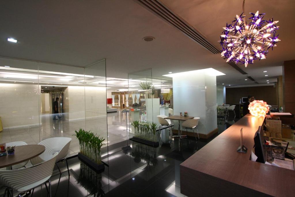 Posezení v ubytování Baiyoke Suite Hotel