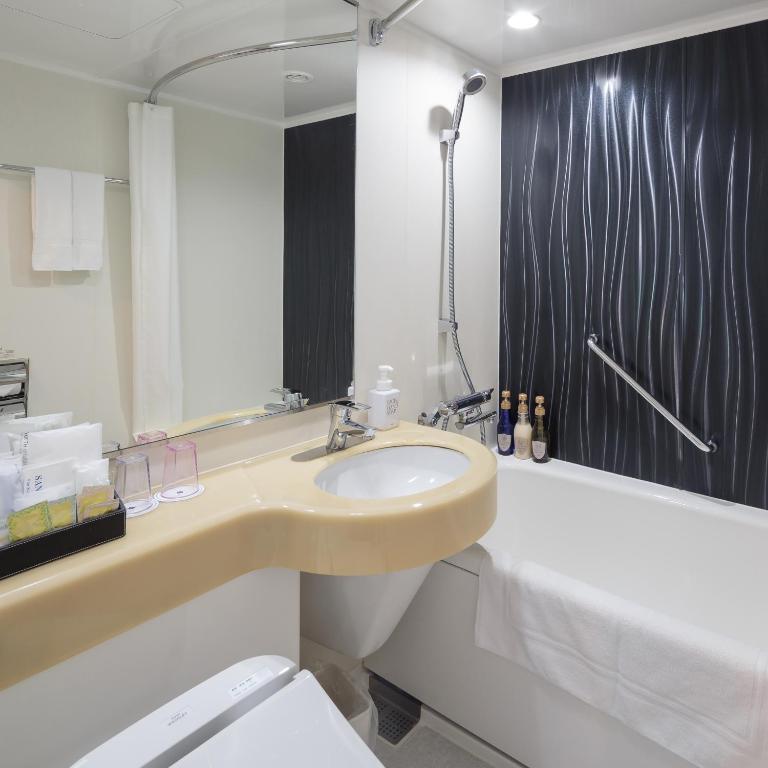 Koupelna v ubytování Hotel MYSTAYS PREMIER Dojima