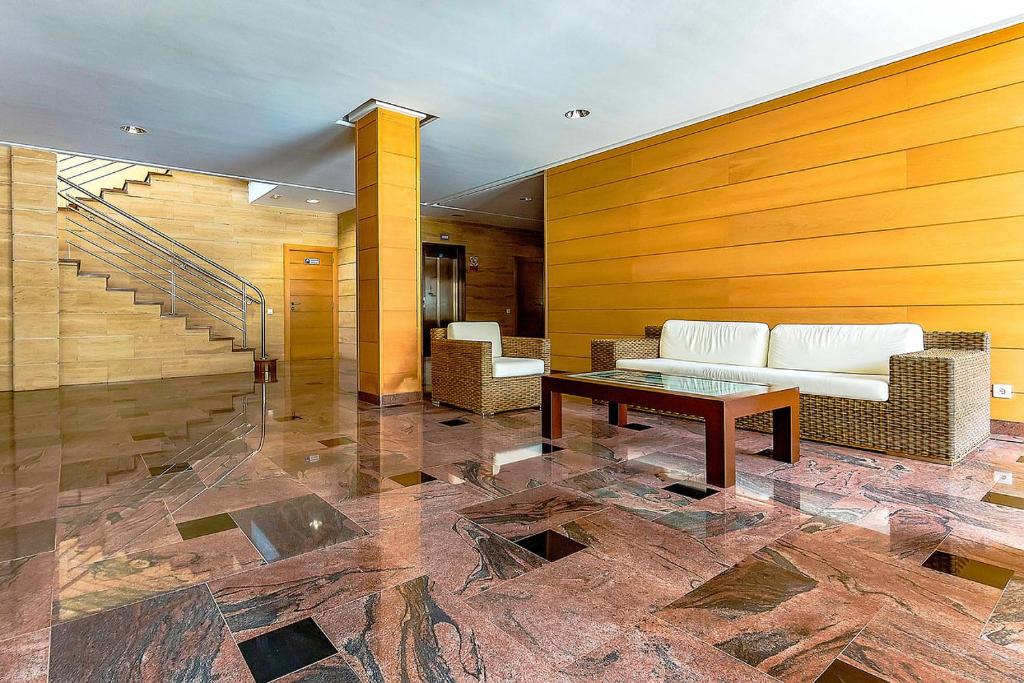 Posedenie v ubytovaní 2BED Ocean Apartment in Los Gigantes