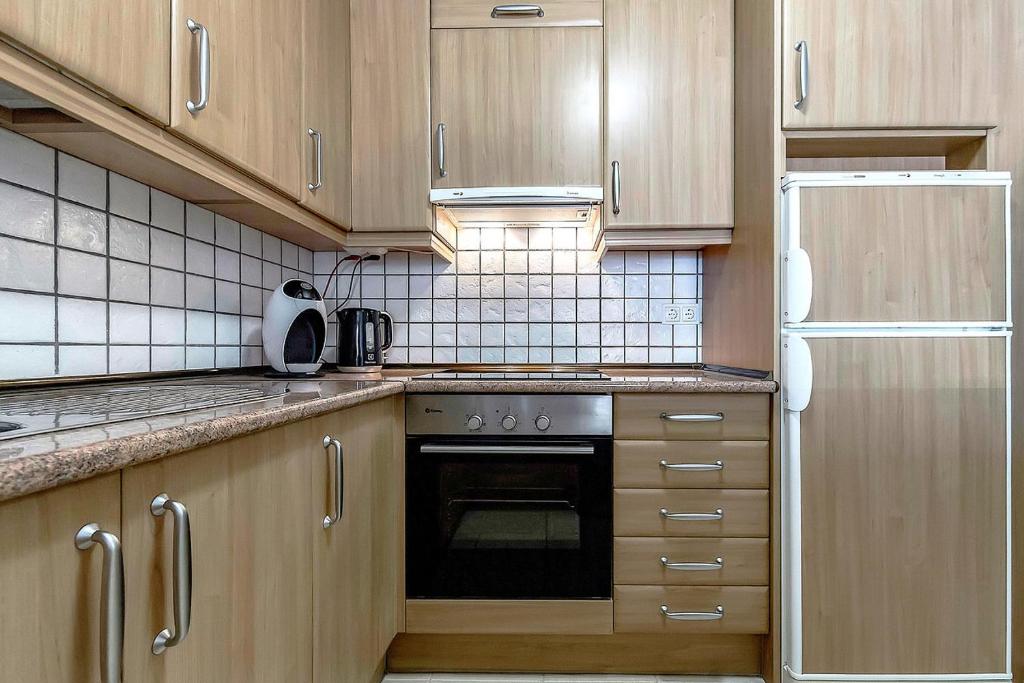 Kuchyňa alebo kuchynka v ubytovaní 2BED Ocean Apartment in Los Gigantes