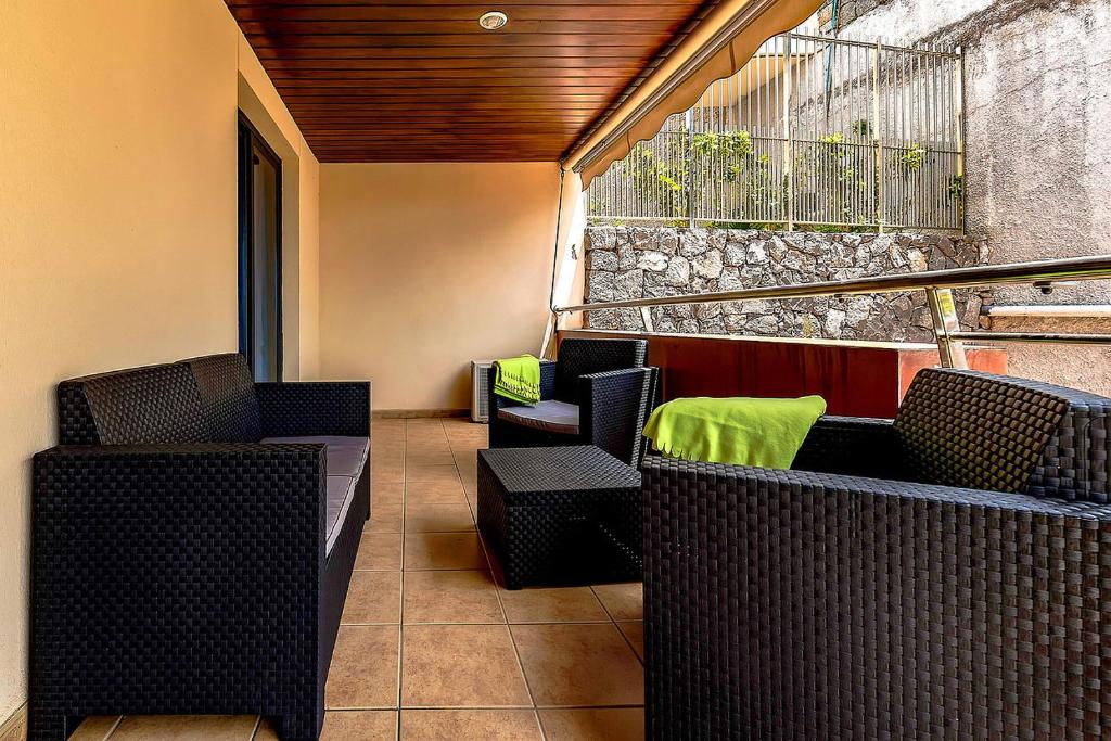 Posedenie v ubytovaní 2BED Ocean Apartment in Los Gigantes