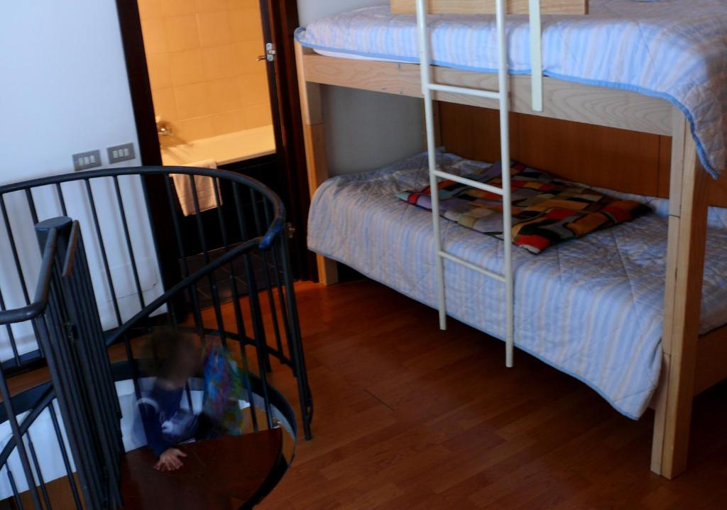 Postel nebo postele na pokoji v ubytování TH 1400 Hotel