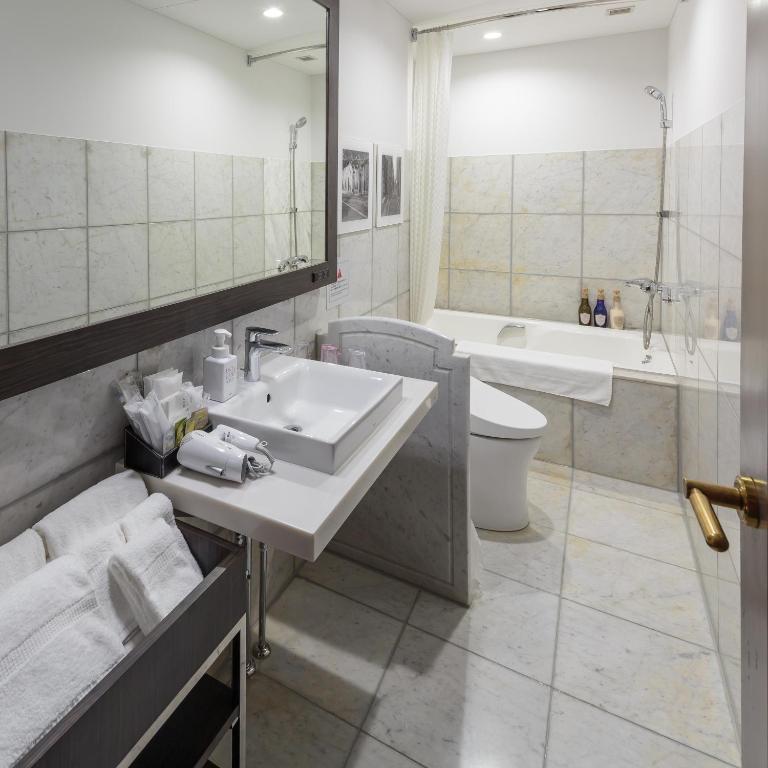 Koupelna v ubytování Hotel MYSTAYS PREMIER Dojima