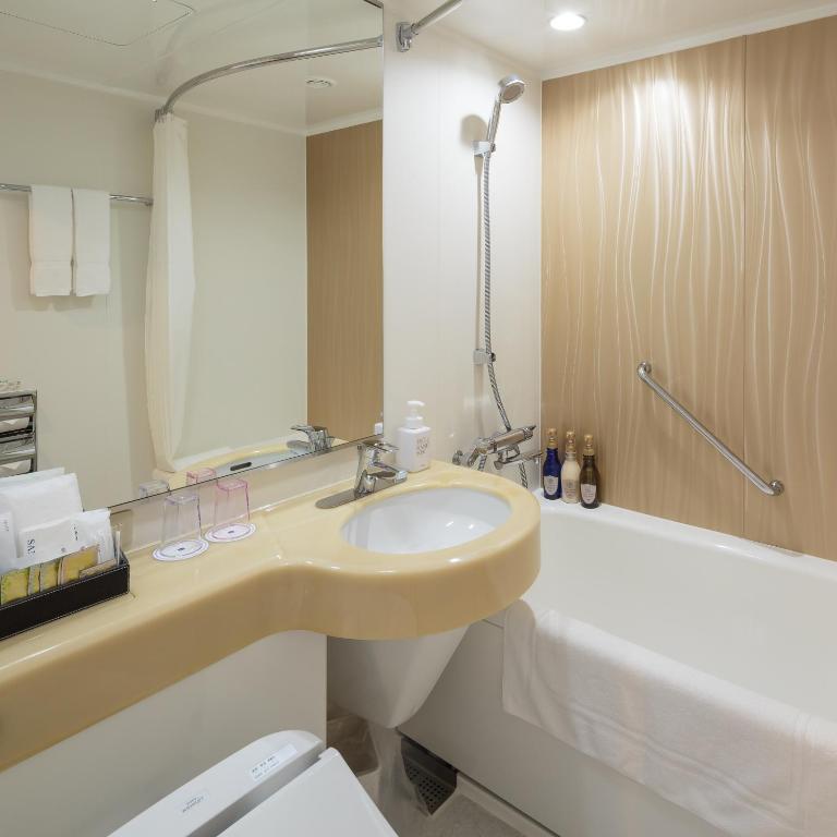 Koupelna v ubytování Hotel MYSTAYS PREMIER Dojima