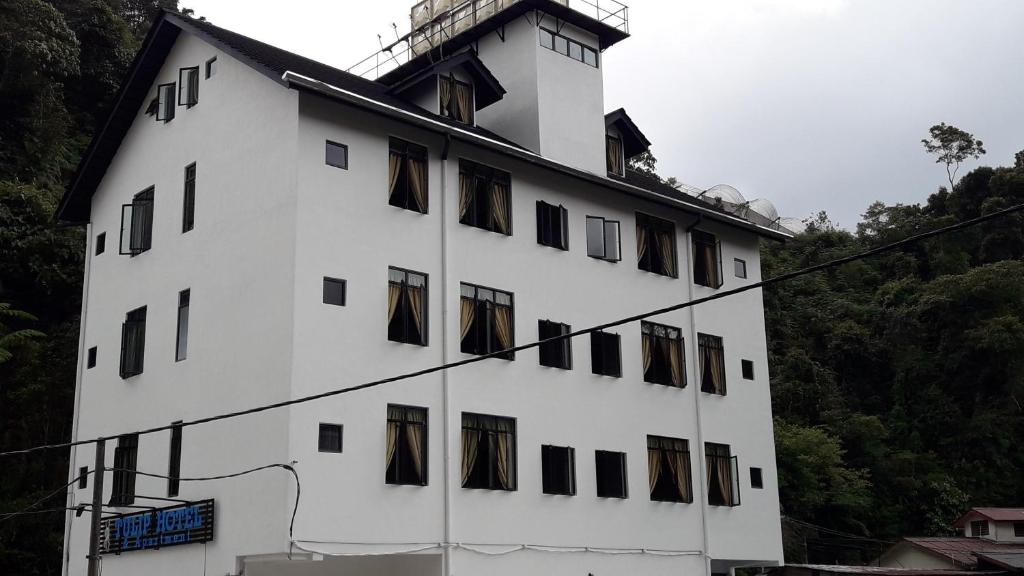 Budova, kde se aparthotel nachází