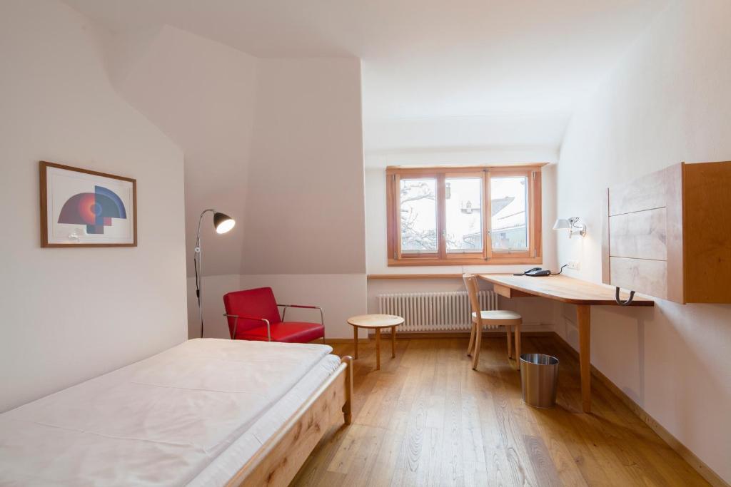 Postel nebo postele na pokoji v ubytování City-Hotel Ochsen