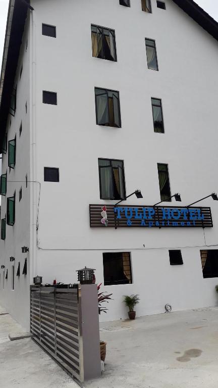 Budova, kde se aparthotel nachází