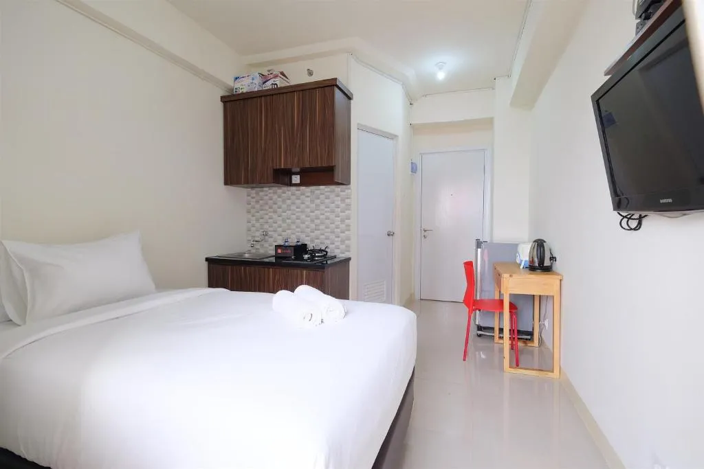 Comfy Studio Apartment @ Green Pramuka City By Travelio, Jakarta, Indonezia