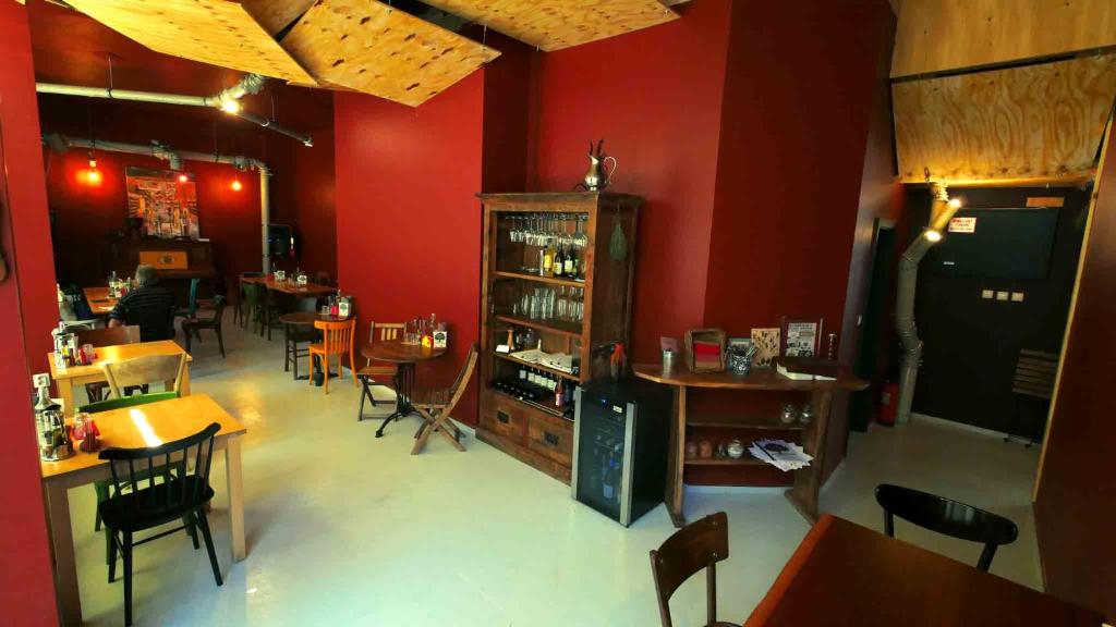 Lounge nebo bar v ubytování Hotel Alabin Central